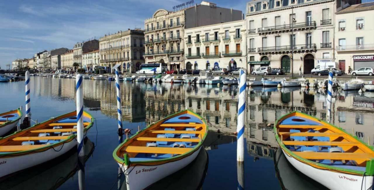 Location saisonnière d'un appartement à Sète Exterior foto